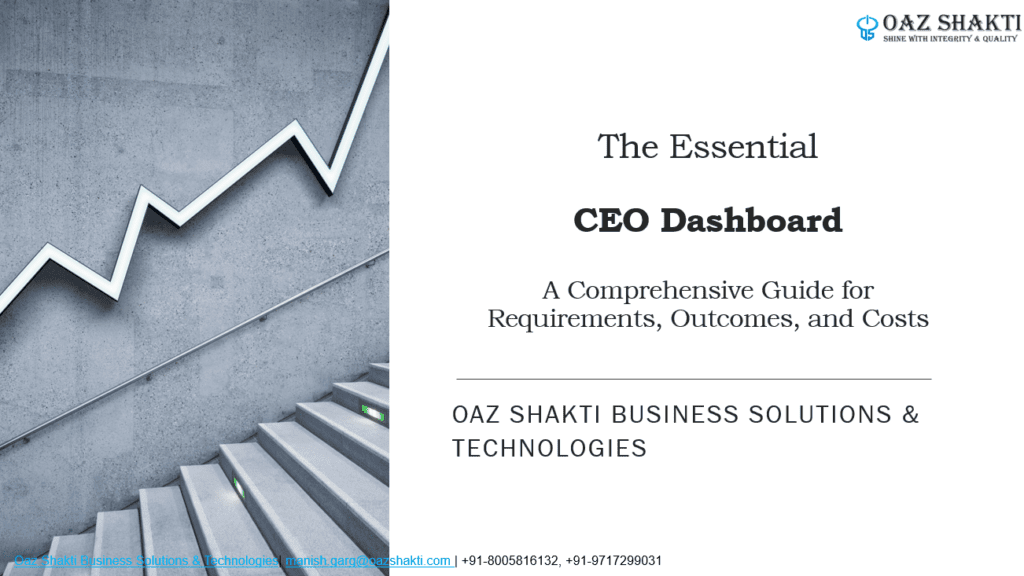 The Essential CEO Dashboard A Comprehensive Guide to Success - Oaz Shakti