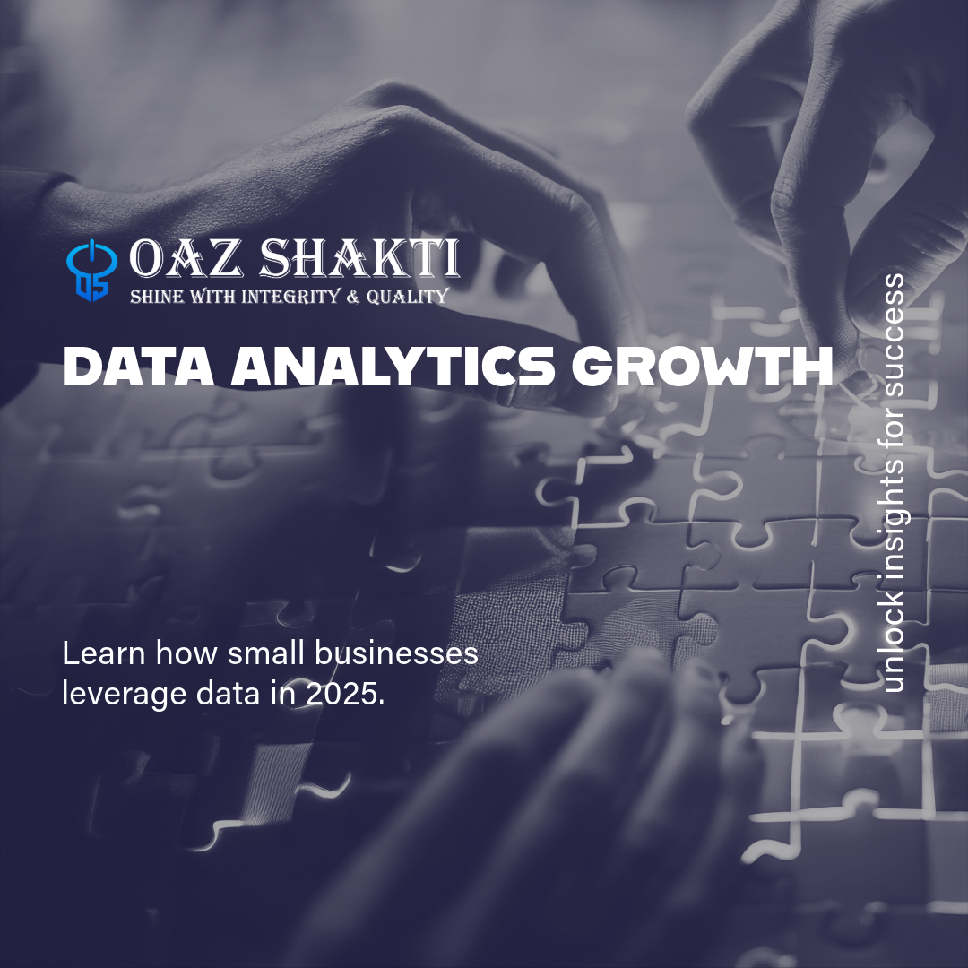 How Small Businesses Can Use Data Analytics to Grow in 2025 - By Oaz Shakti